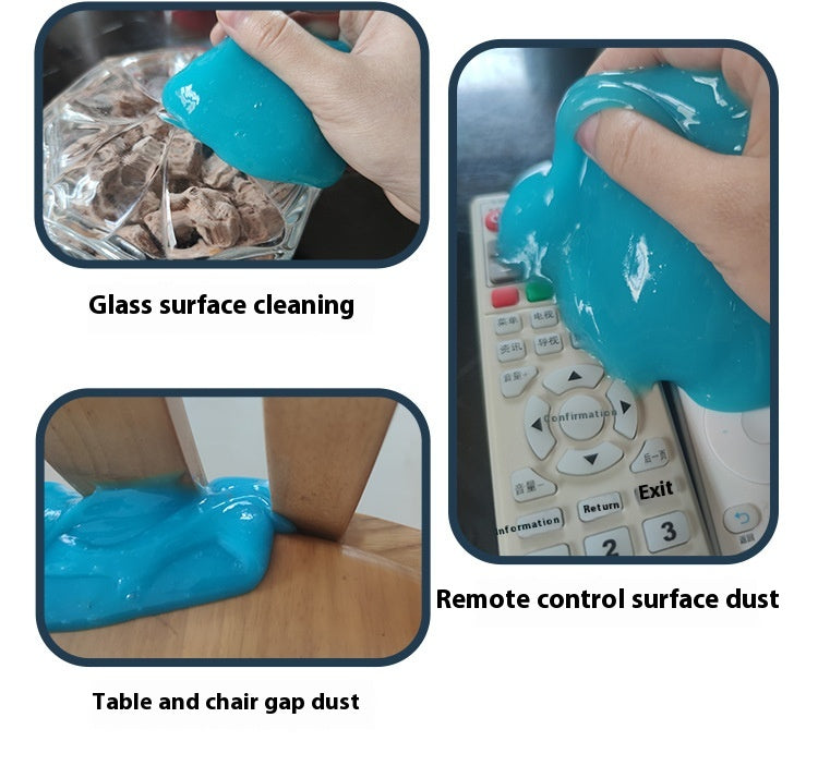 Car cleaning soft glue car dust removal glue computer cleaning mud keyboard mud magic dust removal glue car