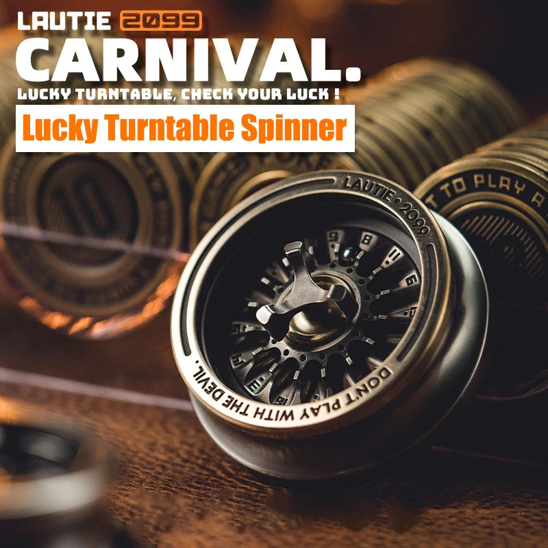 LAUTIE Lucky Wheel Fidget Spinner Carnival Wheel