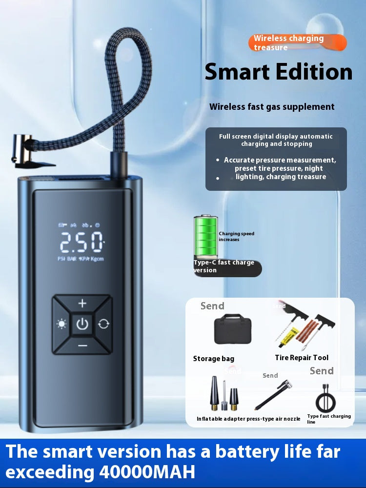 Car emergency starting power supply car air pump portable emergency battery special standby strong charging