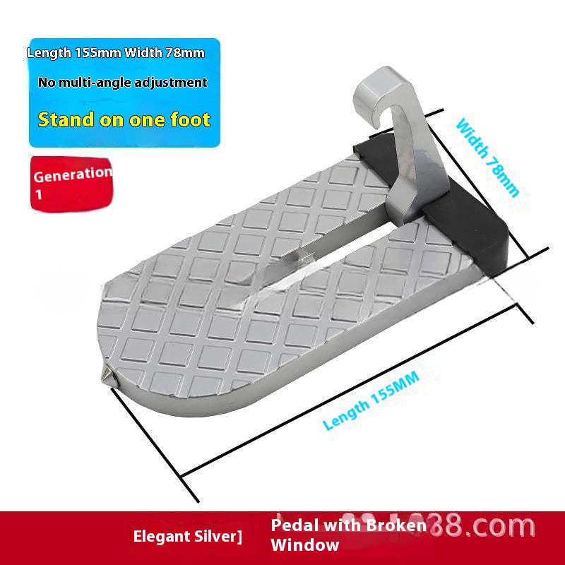 Manufacturers direct sales car pedals aluminum alloy door pedals roof pedals car modification supplies pedals